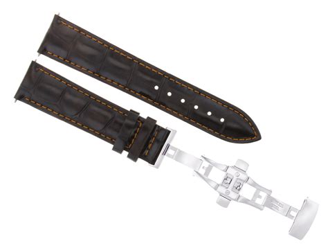 breitling leather strap for deployment clasp|breitling deployment clasp 20mm.